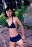  absurdres bikini_top highres juri_first photo shorts ueno_juri 