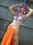  bra chunsoft cosplay dragon_quest dragon_quest_iv enix lingerie manya manya_(cosplay) mara photo purple_hair tachibana_ren tachibana_ren_(cosplayer) tiara underwear 