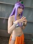  bra chunsoft cosplay dragon_quest dragon_quest_iv enix lingerie manya manya_(cosplay) mara photo purple_hair tachibana_ren tachibana_ren_(cosplayer) tiara underwear 