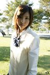  blouse cosplay highres nagasaki_rina photo school_uniform serafuku sleeveless_sweater sweater_vest 