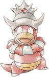  game_freak lowres nintendo no_humans official_art pokemon pokemon_(game) pokemon_crystal pokemon_gold_and_silver pokemon_gsc slowking sugimori_ken 