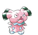  game_freak lowres nintendo no_humans official_art pokemon pokemon_(game) pokemon_crystal pokemon_gold_and_silver pokemon_gsc snubbull sugimori_ken 