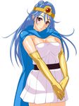  blue_hair blush cape chunsoft circlet dragon_quest dragon_quest_iii enix gloves mugen_kousatsu sage_(dq3) smile 