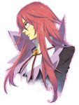  bad_id bad_pixiv_id coat enomoto_(luck-by-luck) glasses green_eyes long_hair male_focus profile red_hair richter_abend solo tales_of_(series) tales_of_symphonia tales_of_symphonia_knight_of_ratatosk white_background 