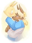  duo ende ende26 fox gaon gay hug kaiketsu_zorori male mammal zorori 