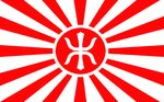  empire flag japan of rising sun 