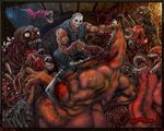  battle biggy_man blood boreworm brutal_death chainsaw claws demon drooling fight gore human male mammal meat_cleaver monster namco nightmare_fuel overweight rick_taylor saliva splatterhouse teeth terror_mask thedarkcloak tongue tongue_out undead video_games weapon zombie 