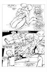  breasts canine comic cotton_(character) dialog dialogue english_text female fred_perry genus lagomorph male mammal marshle monochrome muscles orgasm penetration penis pussy rabbit sex text 