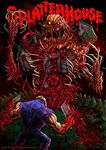  2010 amazing blood brutal_death claws death death_metal forest gore house human intestines lordnetusa mammal meat_cleaver monster namco nightmare_fuel outside rick_taylor splatterhouse teeth terror_mask tree video_games wood 