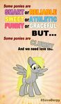  abstract_background amber_eyes blonde_hair cutie_mark derpy_hooves_(mlp) english_text equine female feral friendship_is_magic hair horse mammal my_little_pony pegasus pixelkitties pony sad solo text wings 