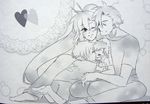  child couple good_end if_they_mated kamina tengen_toppa_gurren_lagann yoko_littner yoko_ritona 