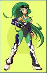  android aschen_brodel green_eyes green_hair highres solo super_robot_wars super_robot_wars_og_saga_mugen_no_frontier 