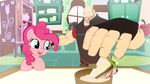  bowl couple crossover equine food friendship_is_magic happy heavy_(team_fortress_2) horse human kitchen muscles my_little_pony pinkie_pie_(mlp) pony sandvich sandwhich team_fortress_2 valve 