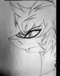  alternative_fashion blank drawing female fish forgemaster_18 goth lizzy_frost low_res marine piercing shark solo 