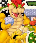  balls bowser bowser_jr. child cub father fellatio gay incest koopa male mario_bros nintendo nude oral oral_sex parent penis prince rathmutatio red_eyes royalty scalie sex shell son uncut video_games young 