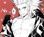  1boy axel condom condom_in_mouth disney green_eyes kingdom_hearts male male_focus male_only monochrome mouth_hold solo square_enix 