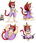  &hearts; anthro ball_gag bdsm bikini blood bondage bound breasts clothed clothing cum erection female gag male nipples nosebleed penis polly_ester polly_esther pussy samurai_pizza_cats sex skimpy sling_bikini spread_legs spreading sssonic2 straight suspension swimsuit 