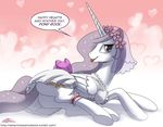  &lt;3 cutie_mark dress english_text equine female feral flower friendship_is_magic hair horn horse john_joseco lace mammal my_little_pony pony princess princess_celestia_(mlp) princess_molestia_(mlp) royalty solo tail text tumblr winged_unicorn wings 