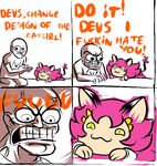  :3 angry broquest comic dialog dialogue english_text humor meme runaway_foreign_catgirl text unknown_artist 