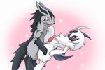  &hearts; absol abstract_background anal anal_penetration anthro brown_eyes chest_tuft cum duo erection eye_contact fur gay hands-free hyena interspecies knot male mammal mightyena netiel nintendo open_mouth orgasm penetration penis pok&#233;mon pok&eacute;mon precum red_eyes sex tail tears tuft video_games wet 