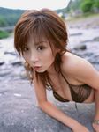  bikini highres hoshino_aki photo rapture river side-tie_bikini swimsuit 