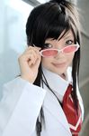  ace_attorney apollo_justice_ace_attorney capcom cosplay gyakuten_saiban houzuki_akane labcoat namada photo sunglasses vest 