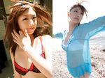  beach bikini bra holy_and_bright lingerie ocean ogura_yuko ogura_yuuko photo see-through swimsuit underwear 