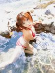  bikini highres hoshino_aki hotspring onsen photo rapture swimsuit twintails 