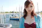  bikini_top holy_and_bright ogura_yuko ogura_yuuko open_clothes open_shirt photo shirt 