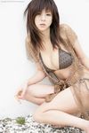  bikini highres hoshino_aki photo robe s_book see-through side-tie_bikini swimsuit 