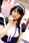  cosplay highres maid maid_apron maid_uniform photo toki_namano 