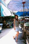  bra butterfly highres hoshino_aki lingerie market miniskirt photo skirt tank_top underwear 
