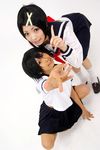  cosplay footwear fuura_kafuka photo sailor sailor_uniform sayonara_zetsubou_sensei school_uniform sekiutsu_maria_taro sekiutsu_maria_tarou serafuku socks tagme_model 