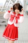  cosplay kipi-san photo school_uniform serafuku to_heart_2 twintails yuzuhara_konomi 