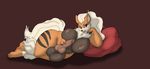  anthrofied arcanine balls big_balls big_breasts breasts canine chubby collaboration dickgirl huge_breasts intersex knot lying mammal nintendo notveryathletic on_side penis pok&#233;mon pok&#233;morph pok&eacute;mon sif solo video_games wide_hips 