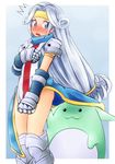  blue_eyes blush konoe_(roaroaroa) kuruuru mel_(tales) silver_hair tales_of_(series) tales_of_phantasia:_narikiri_dungeon_x 