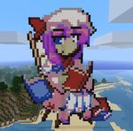  book minecraft noob4u patchouli_knowledge solo touhou touhou_ningyougeki 