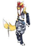  ambiguous_gender canine digimon eyewear female fox goggles mammal renamon sciigglescrafty solo 