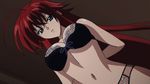  animated animated_gif bra breasts high_school_dxd long_hair nipples panties red_hair rias_gremory underwear undressing 