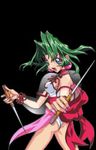  90s ass battle_arena_toshinden ellis_(battle_arena_toshinden) ellis_(toushinden) fighting_stance knife kotobuki_tsukasa lowres oldschool toushinden 