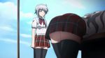  2girls animated animated_gif ass ben-tou bending_over bent_over multiple_girls sawagi_kyou_(elder) sawagi_kyou_(younger) 