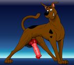  big_penis canine dog feral male mammal penis scooby-doo scooby-doo_(series) solo wildwulf 