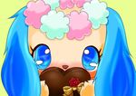  chocolate curutta cute ears female jewel_pet looking_at_viewer sapphire_(jewel_pet) solo 