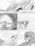  arthos black_and_white comic dialog dialogue english_text feline female feral gay greyscale herm intersex leovictor leovictor64 leya lion male male_pregnancy mammal monochrome panic_(emotion) pregnant shaded text 