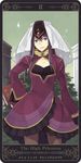  alternate_costume black_eyes black_hair book crossdressing frills long_hair male_focus md5_mismatch motoko_(ambiy) purple_skirt rounded_corners skirt smile solo sweat tales_of_(series) tales_of_vesperia tarot the_high_priestess veil yuri_lowell 