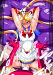  angry bangs bar_censor bishoujo_senshi_sailor_moon blonde_hair blue_eyes censored choker gloves leotard panties panties_aside pleated_skirt sailor_moon sailor_senshi sailor_senshi_uniform sex skirt tsukino_usagi underwear warabimochii white_gloves white_leotard 