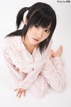  highres pajamas photo sakura_hinoki side_ponytail 