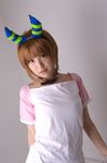  apron boku_to_maou collar cosplay dress highres horns linda linda_(boku_to_maou) okage_shadow_king photo richi 