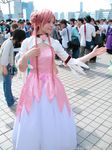  code_geass cosplay dress euphemia_li_britannia fumi gown photo pink_hair 