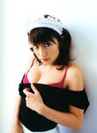  7_days_7_colors apron bra cosplay kumada_yoko lingerie photo underwear waitress 